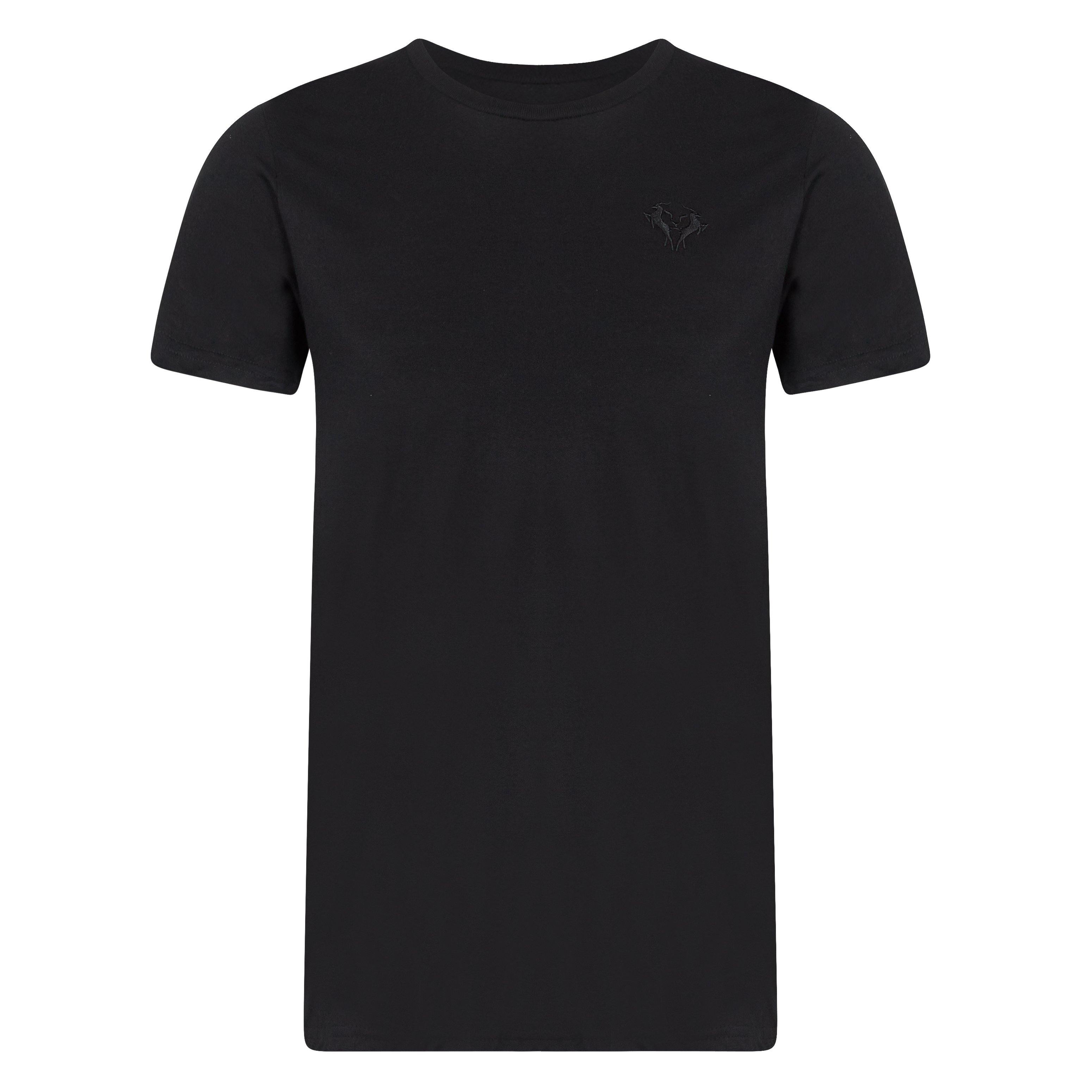 Mens Organic Cotton T-Shirt Black - Trybe