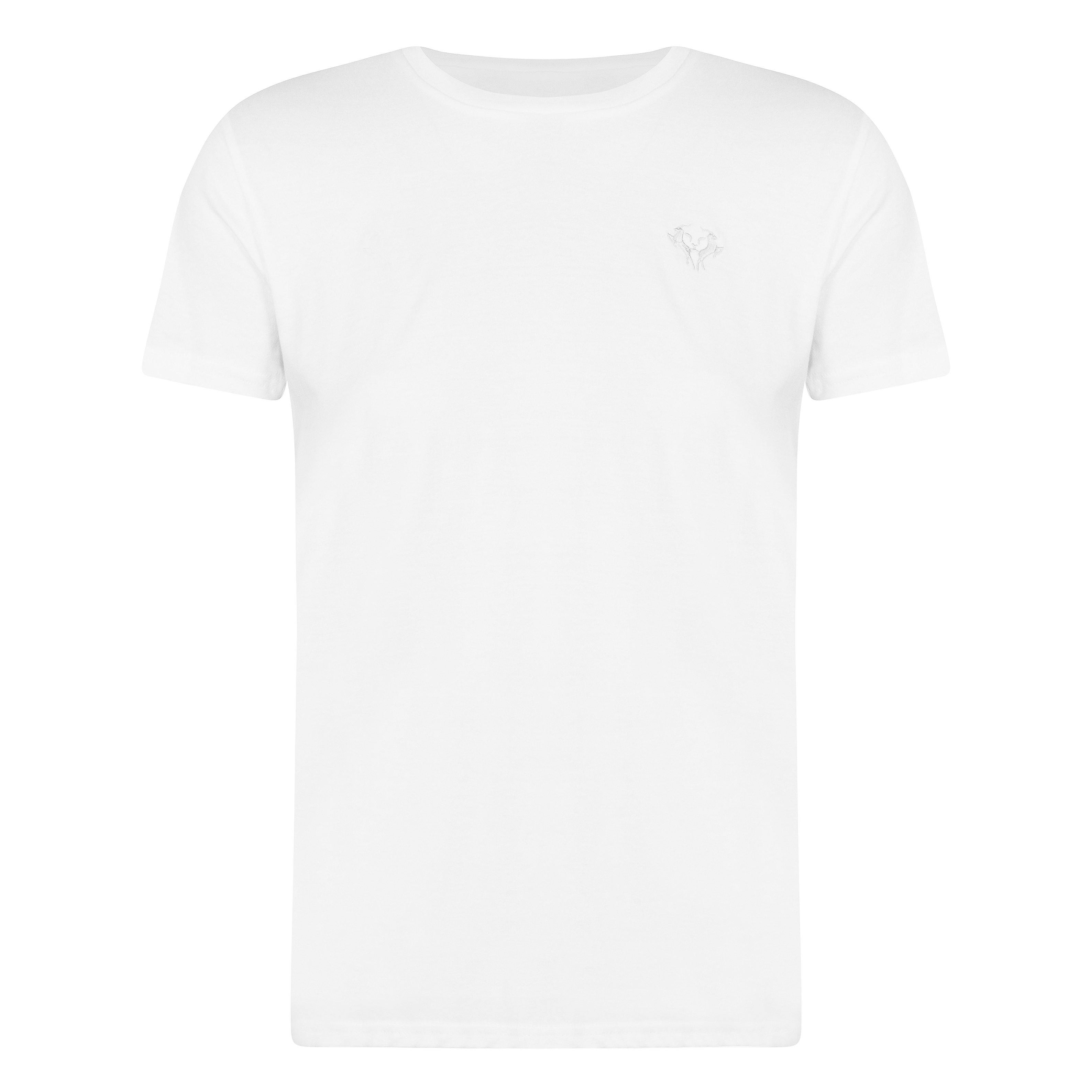 Mens Organic Cotton T-Shirt White - Trybe