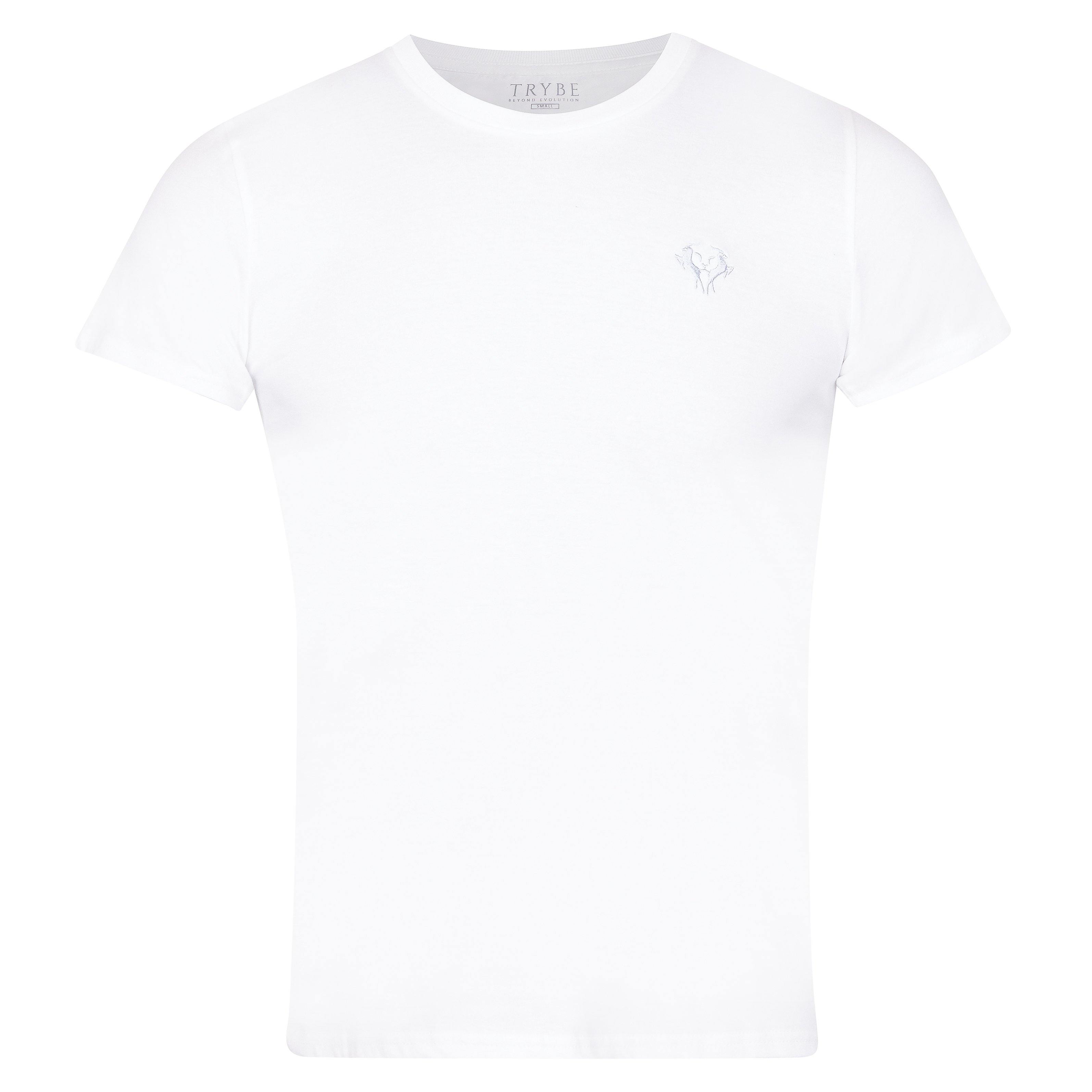 Womens Organic Cotton T-Shirt White - Trybe